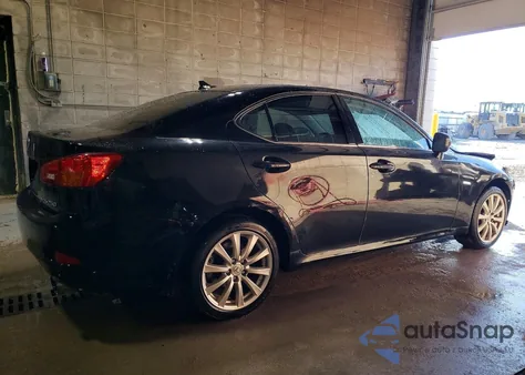 2008 Lexus Is 250 из США, поврежденный, VIN JTHCK262585017708